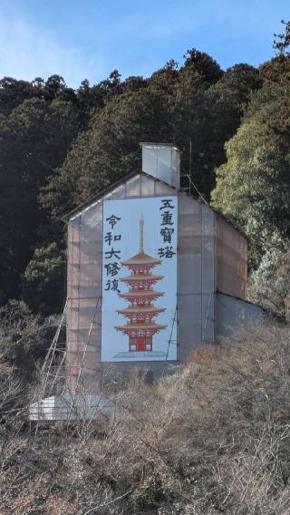 長谷寺 五重塔の参拝記録(あきおさん)