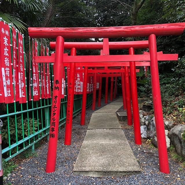 末広稲荷神社の参拝記録(ワヲンさん)