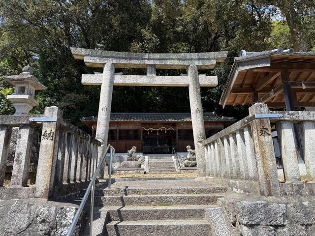 八幡神社(室宮山古墳)の参拝記録2