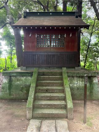 八幡神社（鷲宮神社境内社）の参拝記録(色部優兎さん)