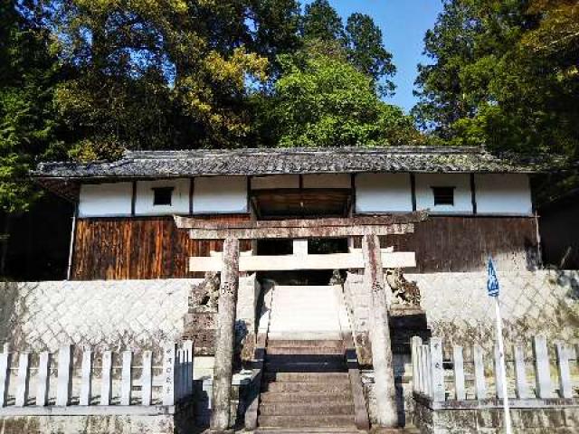 奈良県五條市滝町 御霊神社・八幡神社 (滝・阿陀)の写真1