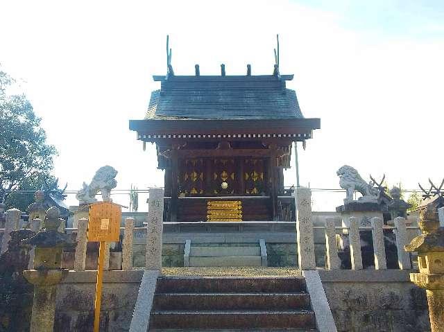 八幡神社(橿原市曲川町)の参拝記録1