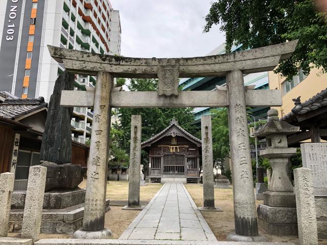 福岡県福岡市博多区堅粕4-13-4 地禄神社の写真1