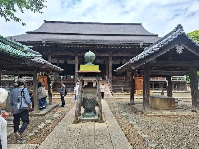 法華経寺  祖師堂の参拝記録1