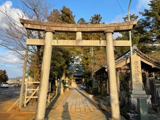安田八幡宮の参拝記録(くじらさん)