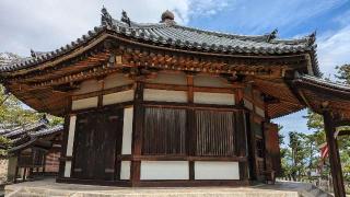 法隆寺西円堂の参拝記録(あきおさん)