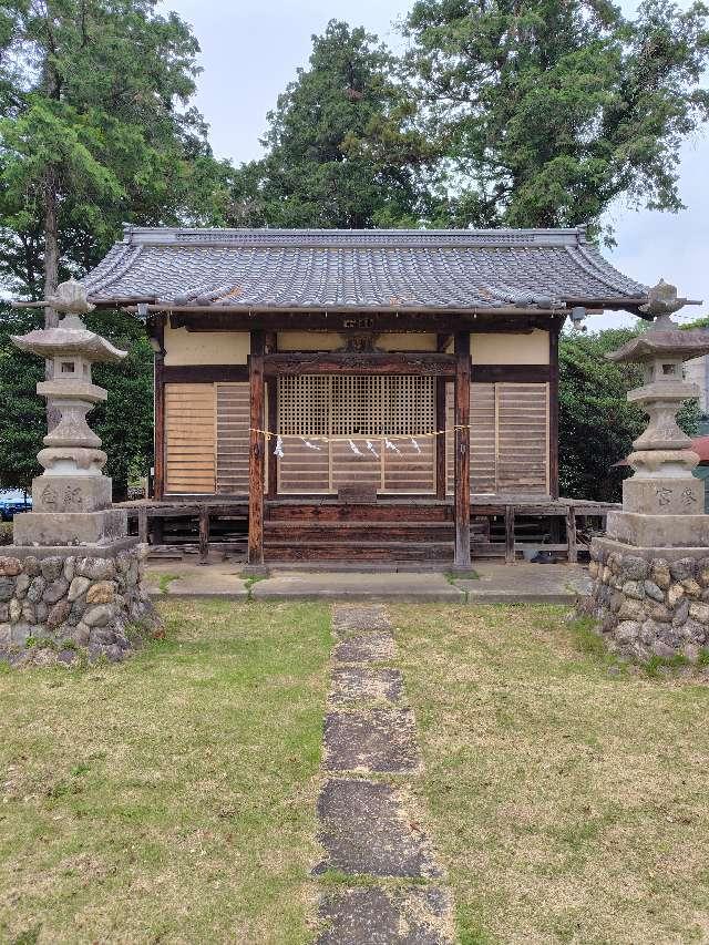 埼玉県比企郡滑川町水房238－1 阿和須神社の写真3