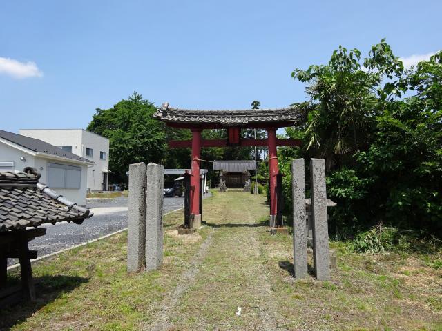 埼玉県比企郡滑川町水房238－1 阿和須神社の写真1
