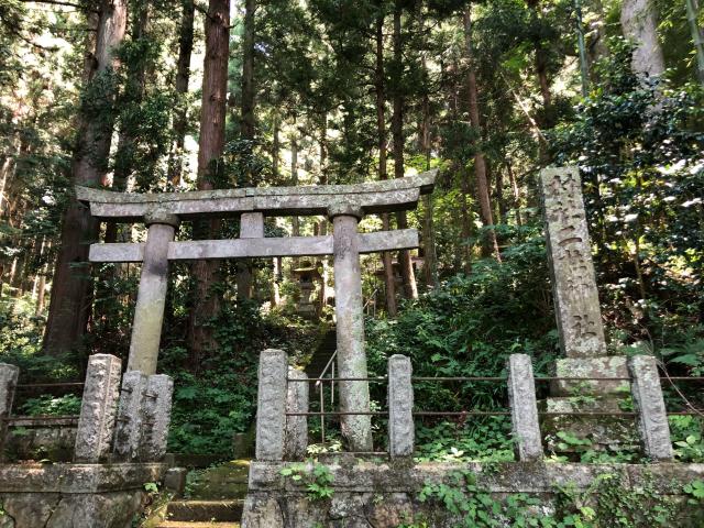 福島県東白川郡棚倉町寺山守崎９７ 二柱神社の写真1