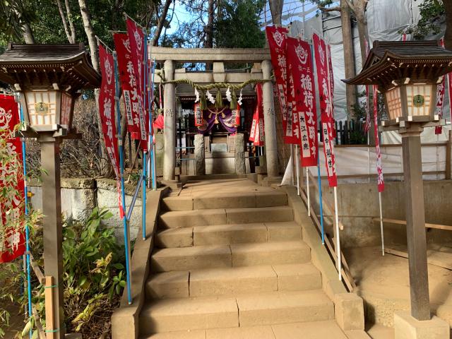 稲荷神社(太子堂八幡神社末社)の参拝記録(金髪しんちゃんさん)