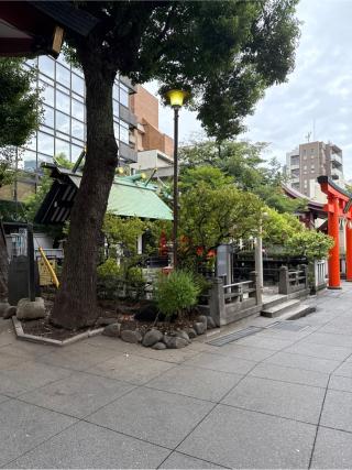 三宿稲荷神社・金刀比羅神社(神田神社境内社)の参拝記録(⛩️🐍🐢まめ🐢🐍⛩️さん)