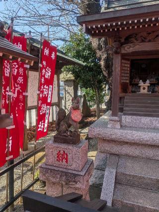 稲荷総社の参拝記録(はくすみさん)