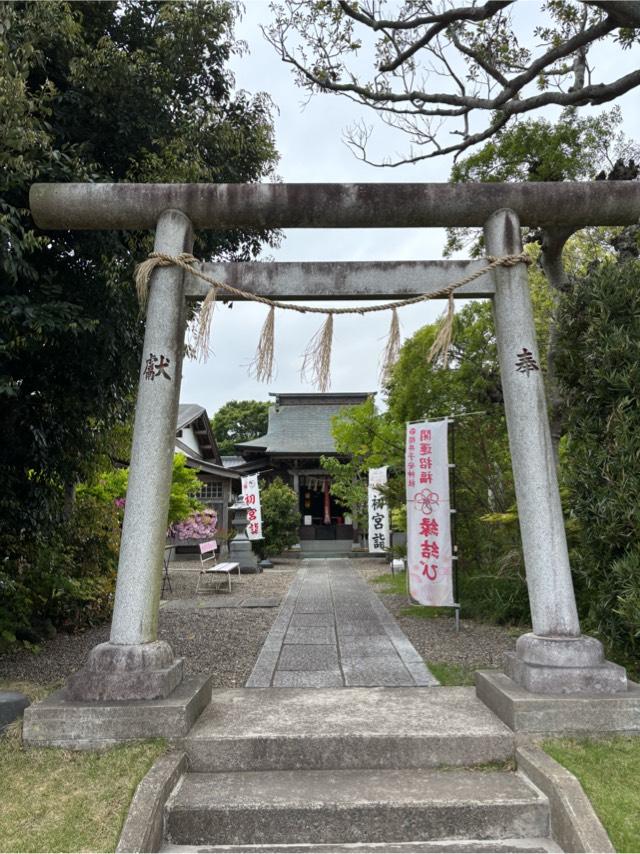 櫻井子安神社の参拝記録6