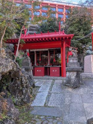 開運出世稲荷（成田山横浜別院境内）の参拝記録(はくすみさん)