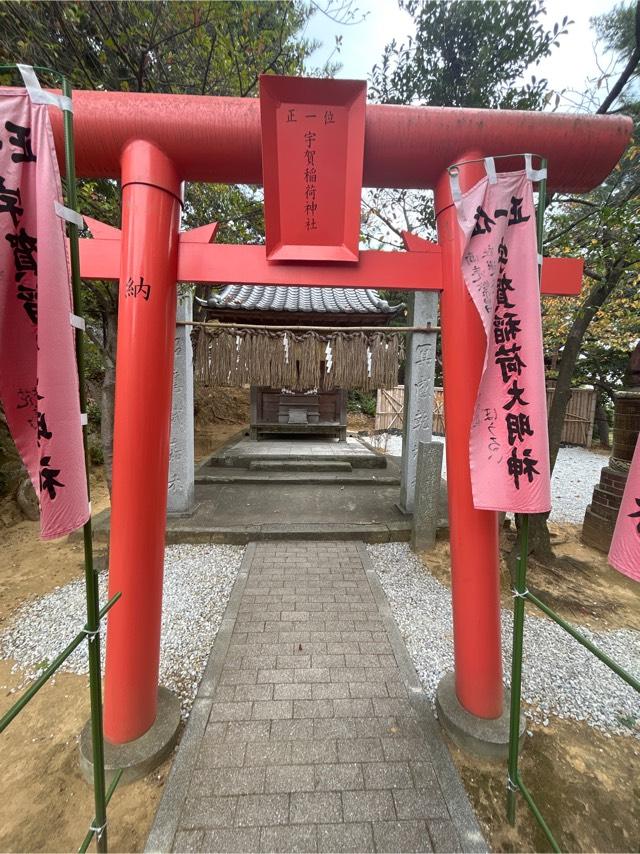 宇賀稲荷神社の参拝記録(いいちこさん)
