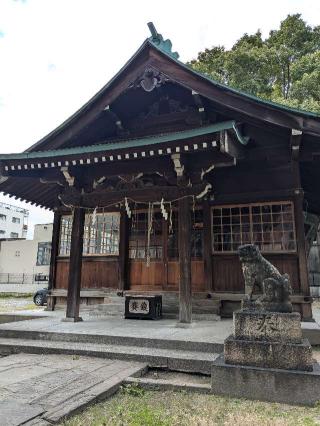 若宮神社の参拝記録(こまいぬおさん)