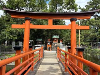 厳島社・八龍神社（真清田神社末社）の参拝記録(二代目無宿さん)
