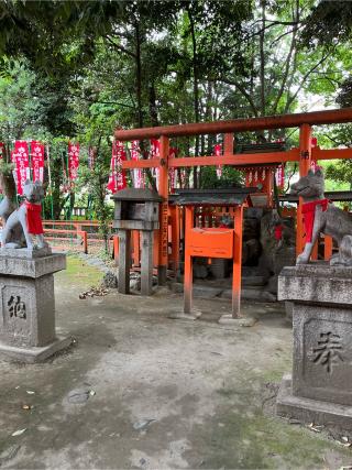 三八稲荷神社（真清田神社末社）の参拝記録(もみじさん)