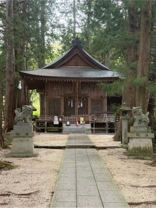 阿智神社前宮の参拝記録(二代目無宿さん)