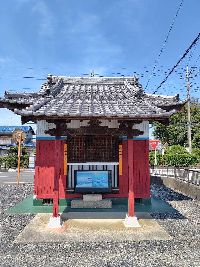 埼玉県加須市上高柳 三島神社の写真3