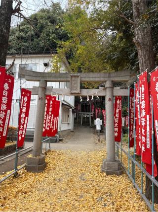 春日部稲荷神社の参拝記録(⛩️🐍🐢まめ🐢🐍⛩️さん)