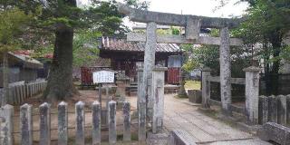 荒胡子神社（嚴島神社場外末社）の参拝記録(はにほへとさん)