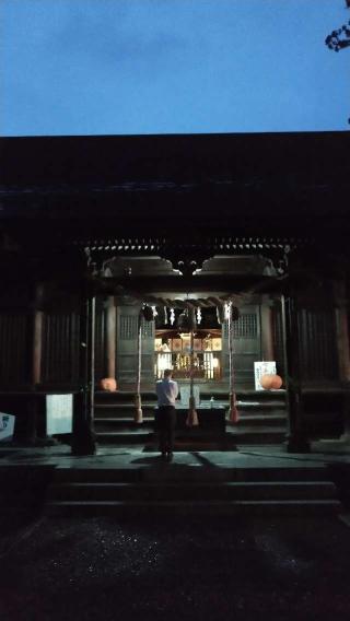 桑折諏訪神社の参拝記録(アキラさん)