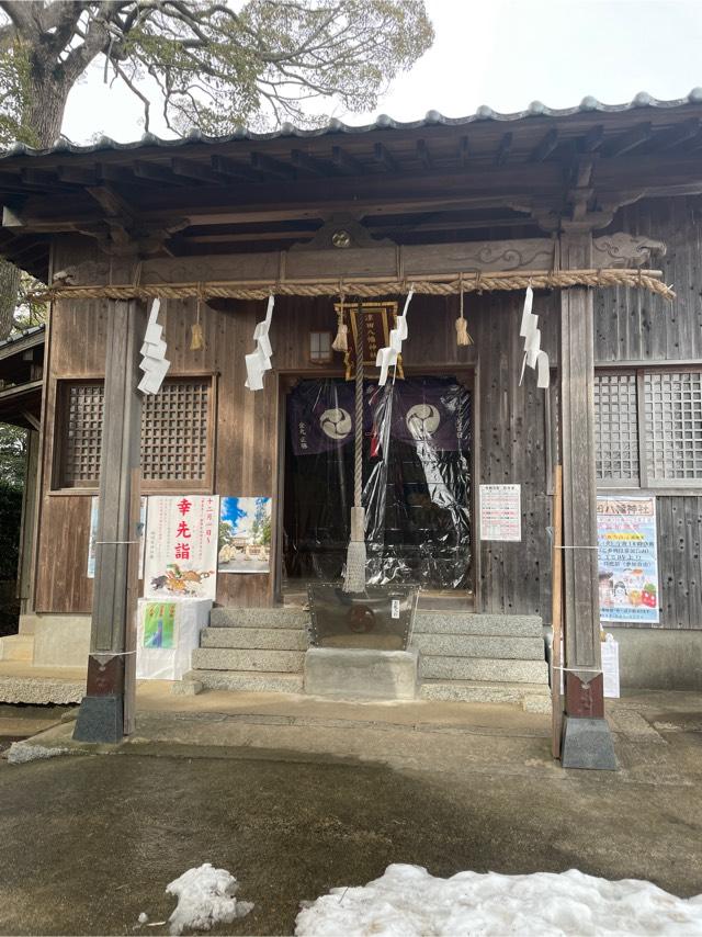 津田八幡神社の参拝記録(いたりんさん)