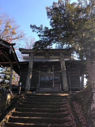 松原諏方神社 上社の参拝記録(ひでひでさん)