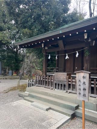 松尾神社(氷川神社末社)の参拝記録(⛩️🐍🐢まめ🐢🐍⛩️さん)