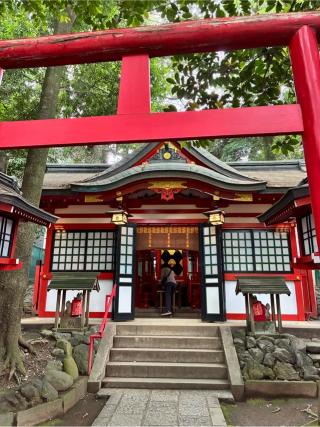 氷川稲荷神社(氷川神社末社)の参拝記録(　🍅さん)