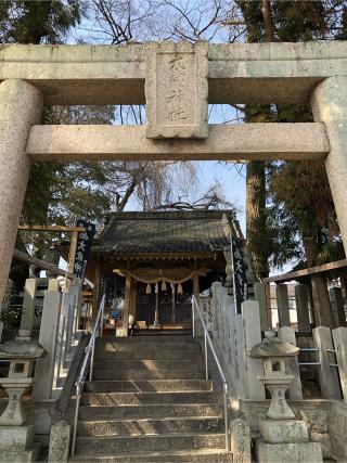 井口大歳神社の参拝記録(入り口さん)