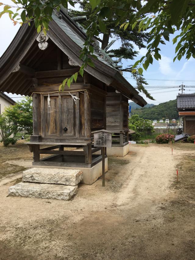 島根県松江市鹿島町名分 田中神社(佐太神社北殿摂社)の写真1