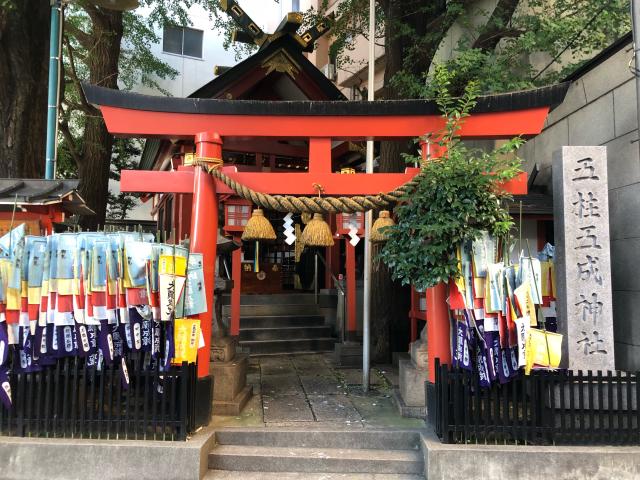東京都中野区本町4-21-12 五柱五成神社の写真1