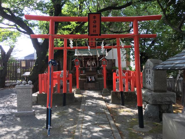 牛守神社(仲宿八幡宮内)の写真1