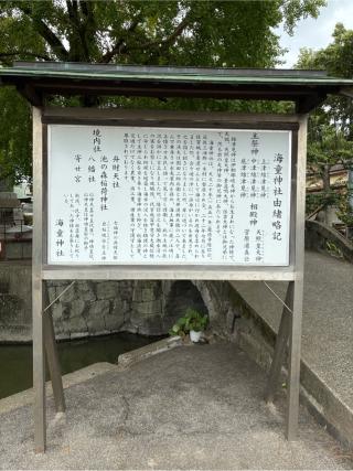 海童神社の参拝記録(みんきちさん)