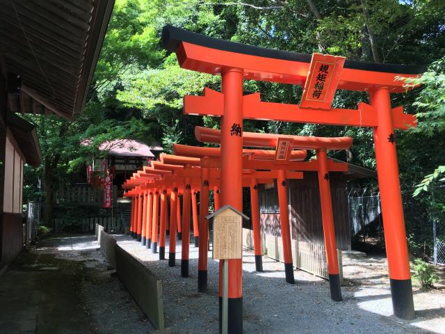 福岡県北九州市小倉南区蒲生5丁目6 (蒲生八幡神社内) 規矩稲荷神社の写真1