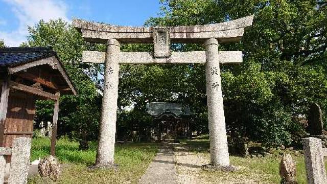青幡神社の参拝記録(5番ピンのヨシマルさん)