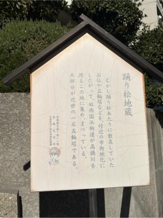 踊り松地蔵の参拝記録(ととるしさん)