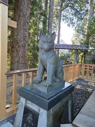 大口真神社(武蔵御嶽神社境内社)の参拝記録(さおさん)