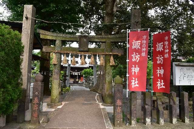 諏訪神社(本町)の参拝記録3