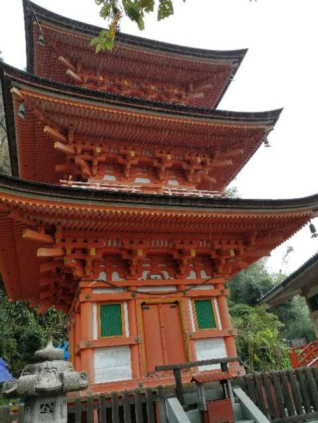 滋賀県長浜市早崎町1664 宝厳寺　三重塔の写真1