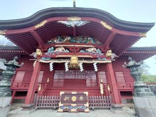 皇御孫命社(武蔵御嶽神社境内社)の参拝記録(あかねこさん)