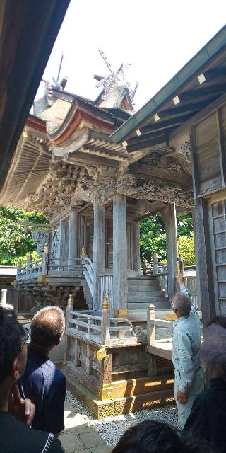 神崎(神嵜)神社の参拝記録(はにほへとさん)