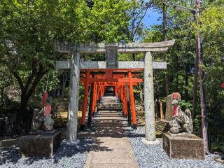 玉園稲荷神社(諏訪神社境内社)の参拝記録(hiroさん)