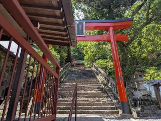 玉園稲荷神社(諏訪神社境内社)の参拝記録(hiroさん)