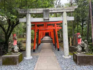 玉園稲荷神社(諏訪神社境内社)の参拝記録(マーブさん)