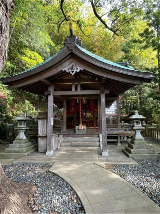 玉園稲荷神社(諏訪神社境内社)の参拝記録(てんさん)