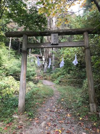軍刀利神社奥院の参拝記録(千葉犬🐶さん)