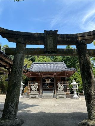 河内阿蘇神社の参拝記録(おかちゃんさん)